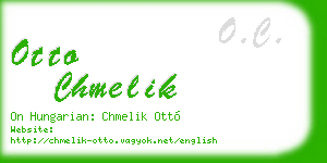 otto chmelik business card